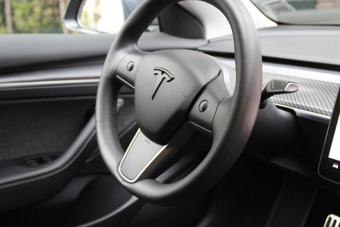 Set 3 Logos Noirs - Model Y & 3